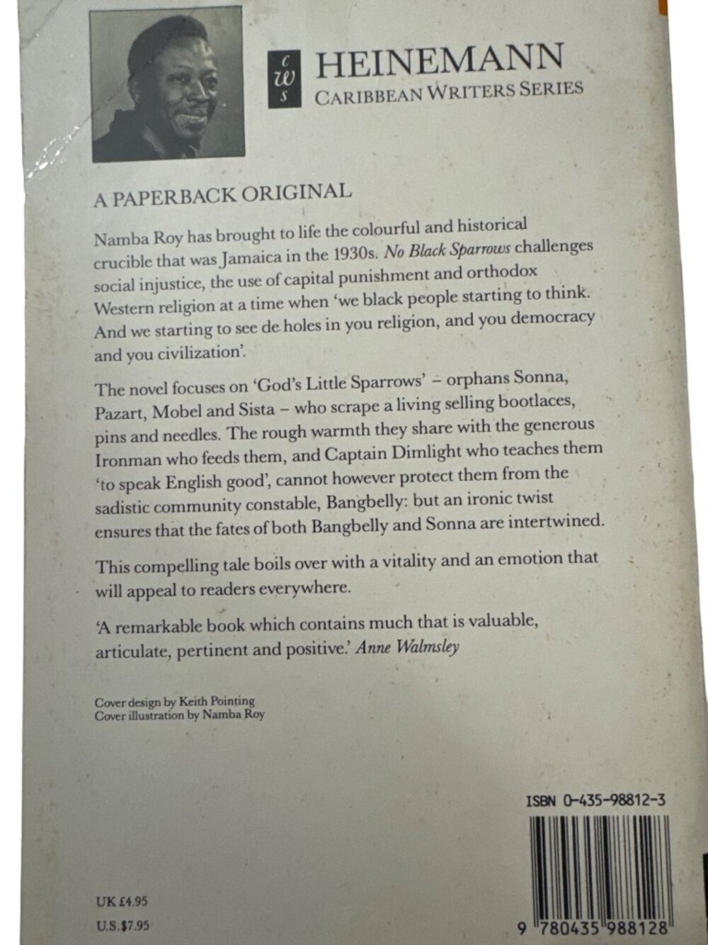 No Black Sparrows Namba Roy SC 1989 Edited by Jacqueline Roy Heinemann - Picture 6 of 10